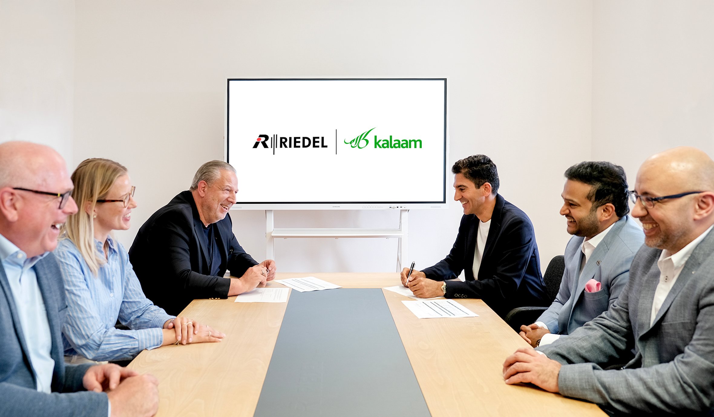 RIEDEL Networks und Kalaam Carrier Solutions verlängern strategische Partnerschaft um drei Jahre