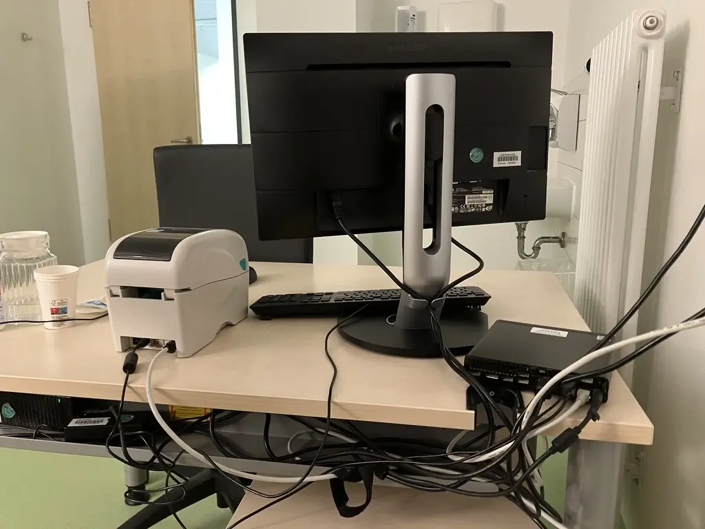 45 Minuten allein mit dem Kliniknetzwerk